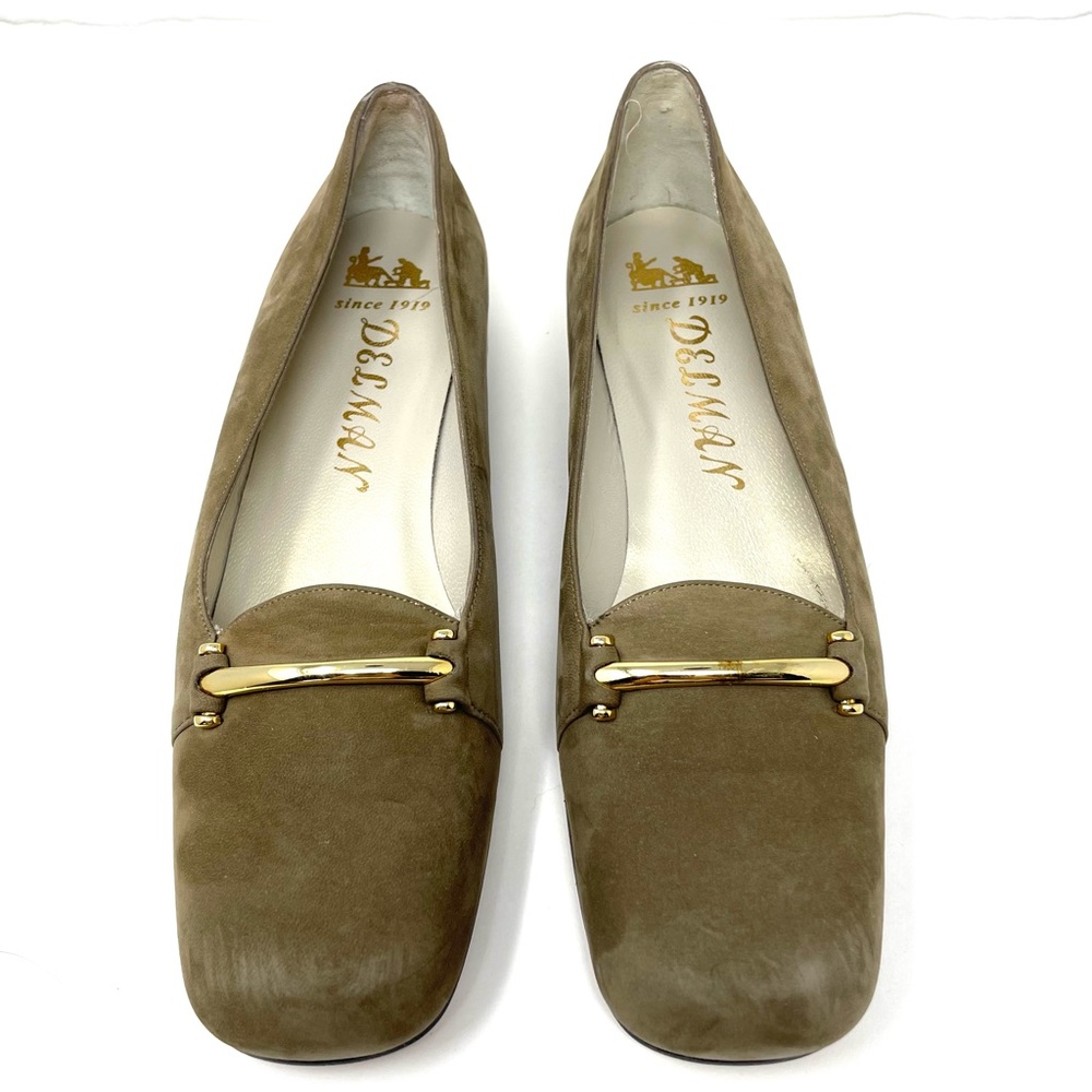 DELMAN suede flats, made in Spain, size 7.5N